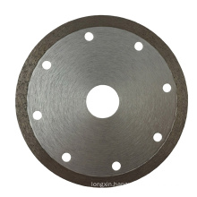 Hot Press 4.5inch continuous Rim diamond saw blade for wet cutting concrete , stone